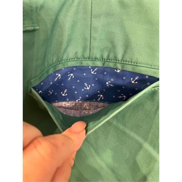 Bonobos Green Straight Fit Washed Chinos Pants sz 34/30 EUC - Picture 5 of 7